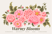 WARMY BLOOMS - Whimsy Summer Florals, an Object Graphic by Artflorara (Thumbnail 1 of 12)