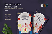 Dinner - Party Invitation, an Invitation Template by VUNIRA (Thumbnail 1 of 2)