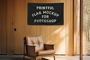 Printful Flag Mockups, a Merchandise Mockup by jeff.olson1492 (Thumbnail 3 of 3)