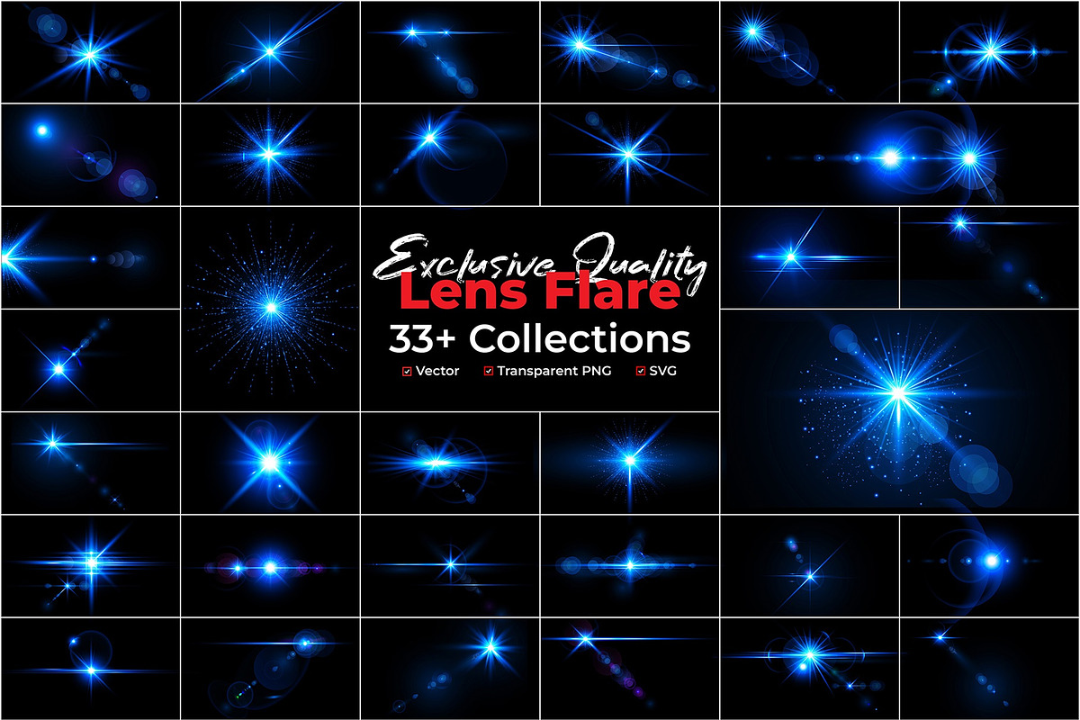 33 Transparent Png Light Lens, a Templates & Theme by Photoshop Action (Photo 1 of 15)