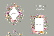 Colorful Florals with Alphabet set, an Object Graphic by Yorda Studio (Thumbnail 7 of 15)