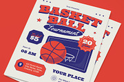 Basketball Tournament Flyer, a Flyer Template by graphicook (Thumbnail 2 of 3)