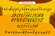 Unofficial - Brush script font, a Script Font by Gassstype (Thumbnail 6 of 8)