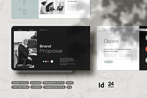 Brand Proposal Template, a Presentation Template by White Graphic