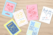 Amalfi coast hand-drawn clipart, a Decorative Illustration by CapriceMeDesigns (Thumbnail 11 of 17)