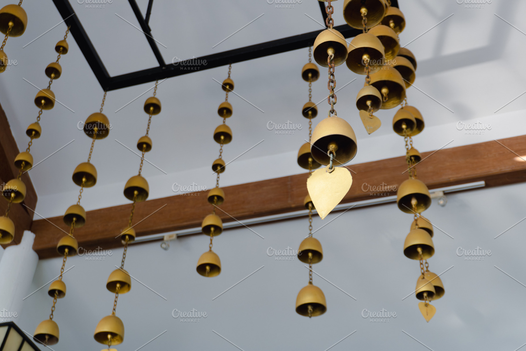 Brass wind chimes, an Arts & Entertainment Photo by AMMi