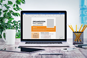 Nonprofit Organization Fact Sheet, a Stationery Template by obayes (Thumbnail 4 of 4)
