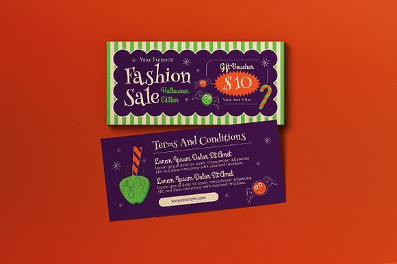Halloween Fashion Sale Voucher preview 5