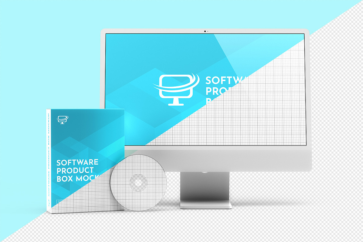 Software Product Box Mockup, a Packaging Mockup by Illusiongraphic (Photo 14 of 25)