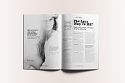 Lifestyle Magazine Layout, a Magazine Template by Swayang (Thumbnail 21 of 22)