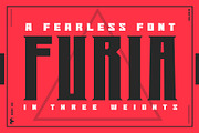 FURIA - A FEARLESS FONT, a Font by GOAT Design Co. (Thumbnail 1 of 5)