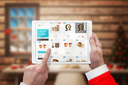 Santa Claus Christmas Mockup, a Household Mockup by RSplaneta (Thumbnail 7 of 9)