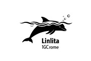 Dolphin Jumping Silhouette Vector, an Illustration by Designs_River (Thumbnail 36 of 51)