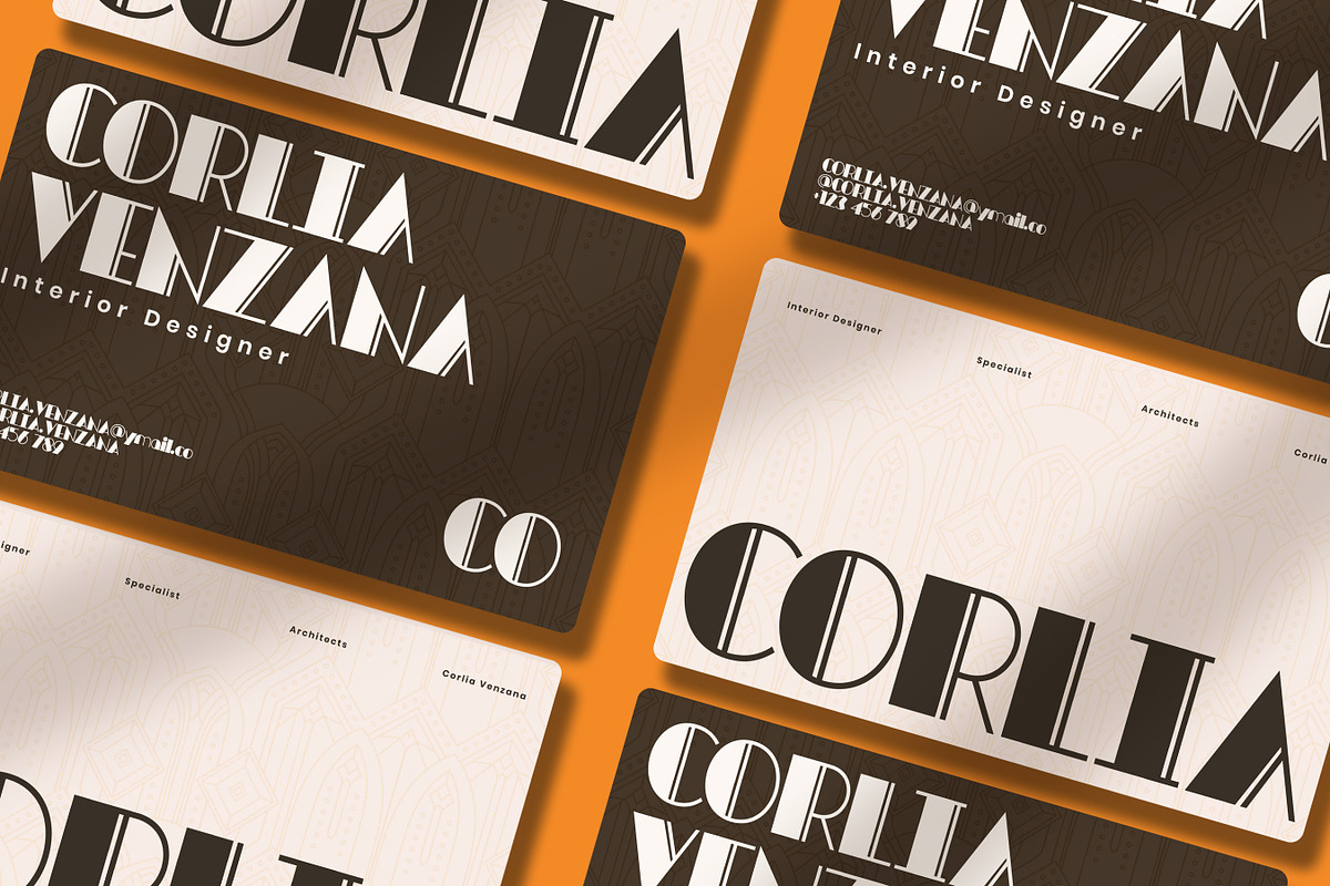 Varcha - Modern Display Font, a Font by Flawless And Co (Photo 4 of 10)