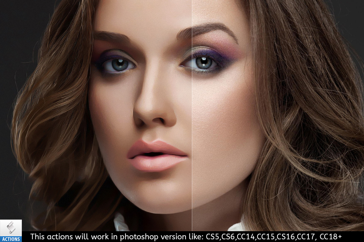 05 Retouch painting phoshop Action, an Action Add-On by Vatdesign (Photo 3 of 5)