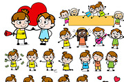 Little Girl ~ Cartoon Character Set, an Education Illustration by The Toon Company (Thumbnail 5 of 7)