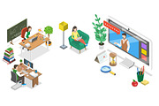 Education Set 01, an Education Illustration by AndriiStore (Thumbnail 8 of 11)