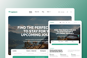 Travel Book Ease Hotel Landing Page, a Landing Page Template by SquidPixey (Thumbnail 2 of 5)