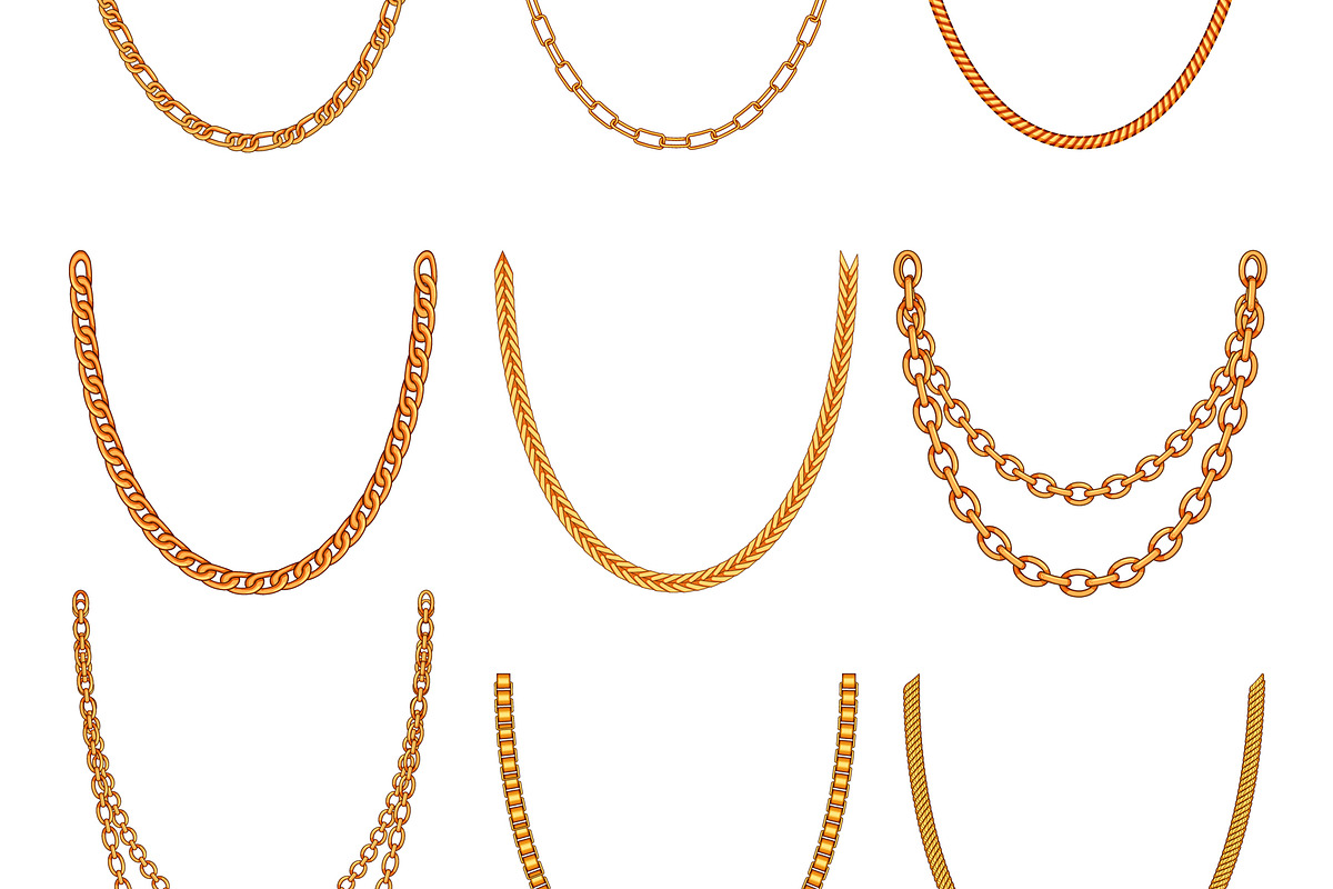 Golden chains collection, an Object Graphic by pikepicture (Photo 3 of 3)