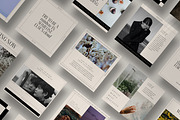 Morena Instagram Kit |Canva/InDesign, a Social Media Template by Peaches Design (Thumbnail 1 of 10)
