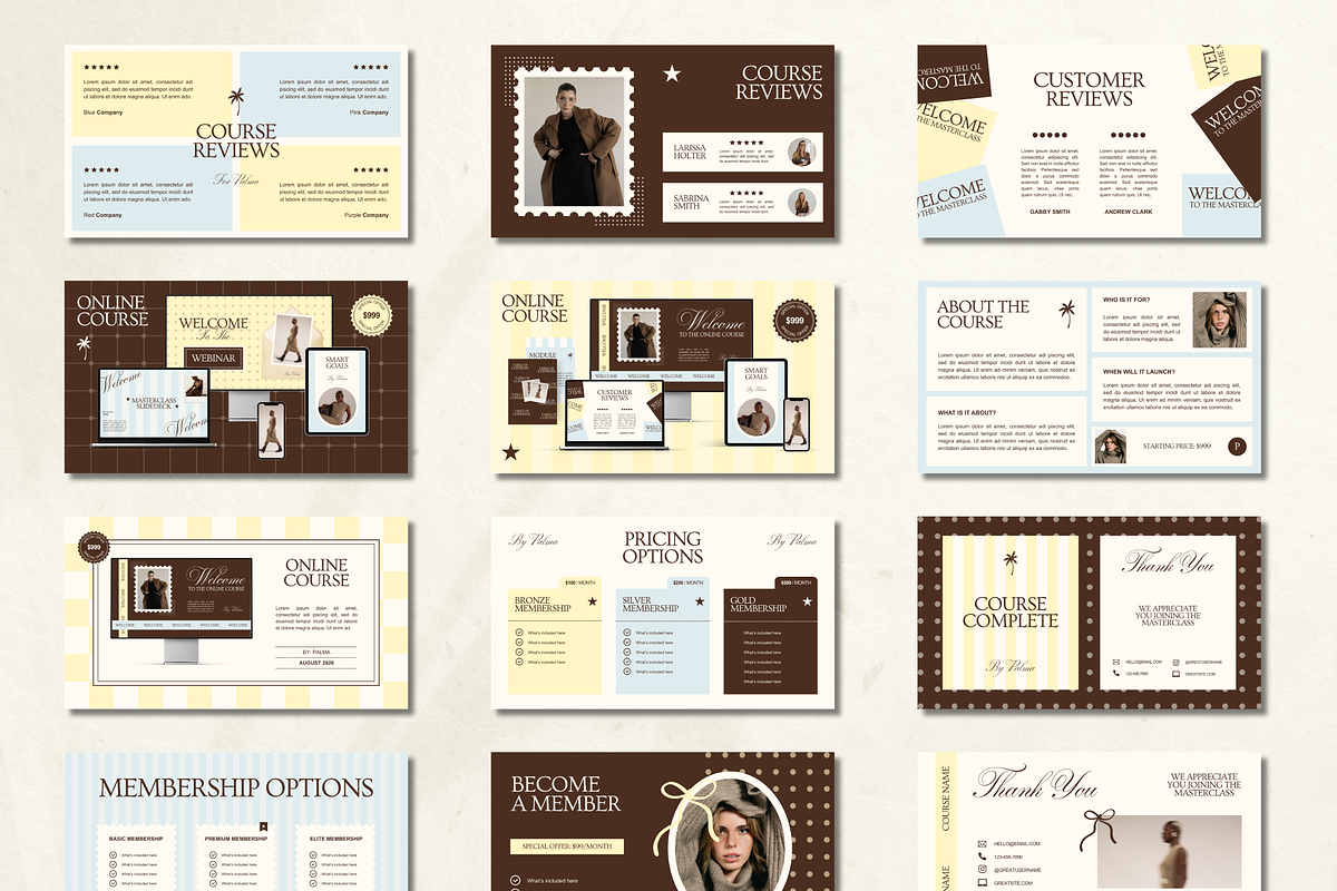 Slide Deck Masterclass Webinar, a Presentation Template by Branding Babe Co. (Photo 7 of 10)
