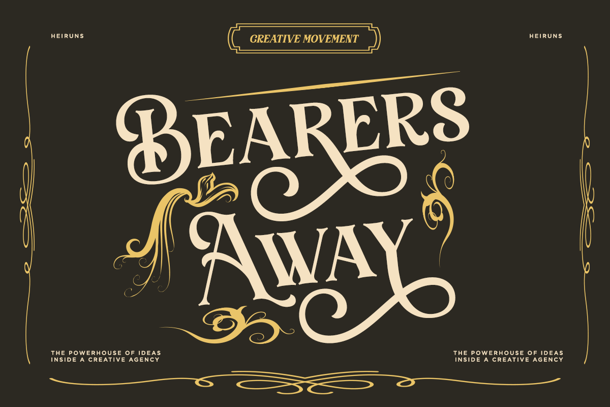 Decorative Luxury Serif - Heiruns, a Serif Font by Say Studio (Photo 6 of 10)