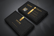Gold Pro Business Cards, a Business Card Template by Genereux Art (Thumbnail 2 of 4)