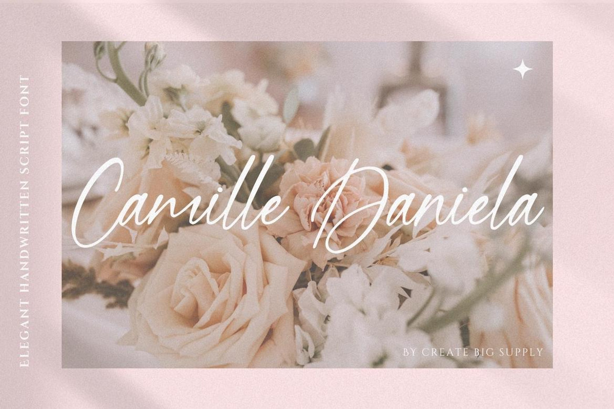 Laurels Samantha, a Handwritten Font by CreateBigSupply (Photo 2 of 10)
