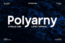 Polyarny Cyrillic Sans Serif Font