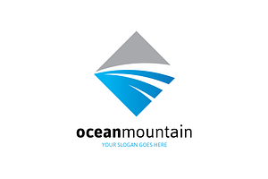 Ocean Mountain Logo
