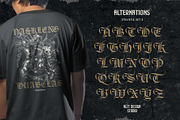 Braysilk Typeface, a Blackletter Font by alit design (Thumbnail 7 of 22)
