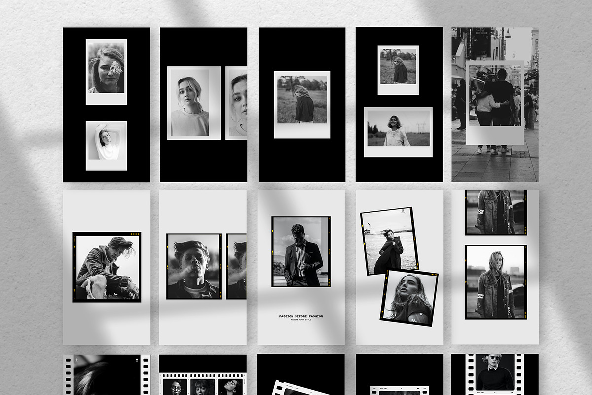 Retro Analogue Frames for Instagram, a Social Media Template by Creative Zeune (Photo 2 of 4)