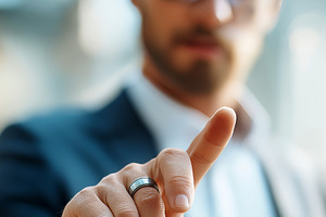 Business Professional in Suit, a Person Photo by Ocean Digital Art