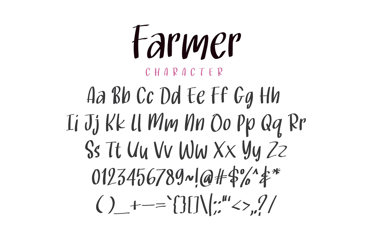 Farmer, a Sans Serif Font by Pustudio (Photo 2 of 6)