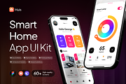 Huis - Smart Home App UI Kit, an UI Kit Template by Rafiq | YDN (Thumbnail 1 of 6)