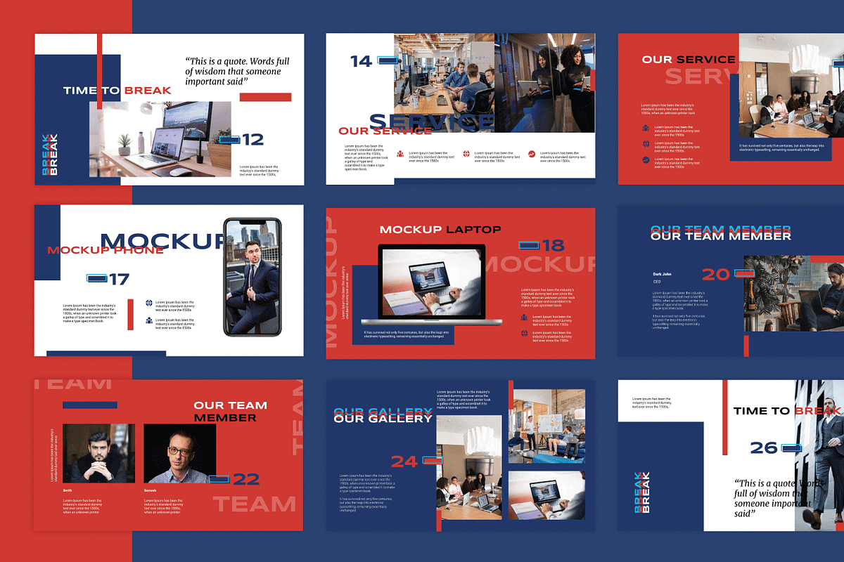 Creative Agency Bundle Templates, a Presentation Template by deTheme (Photo 7 of 13)
