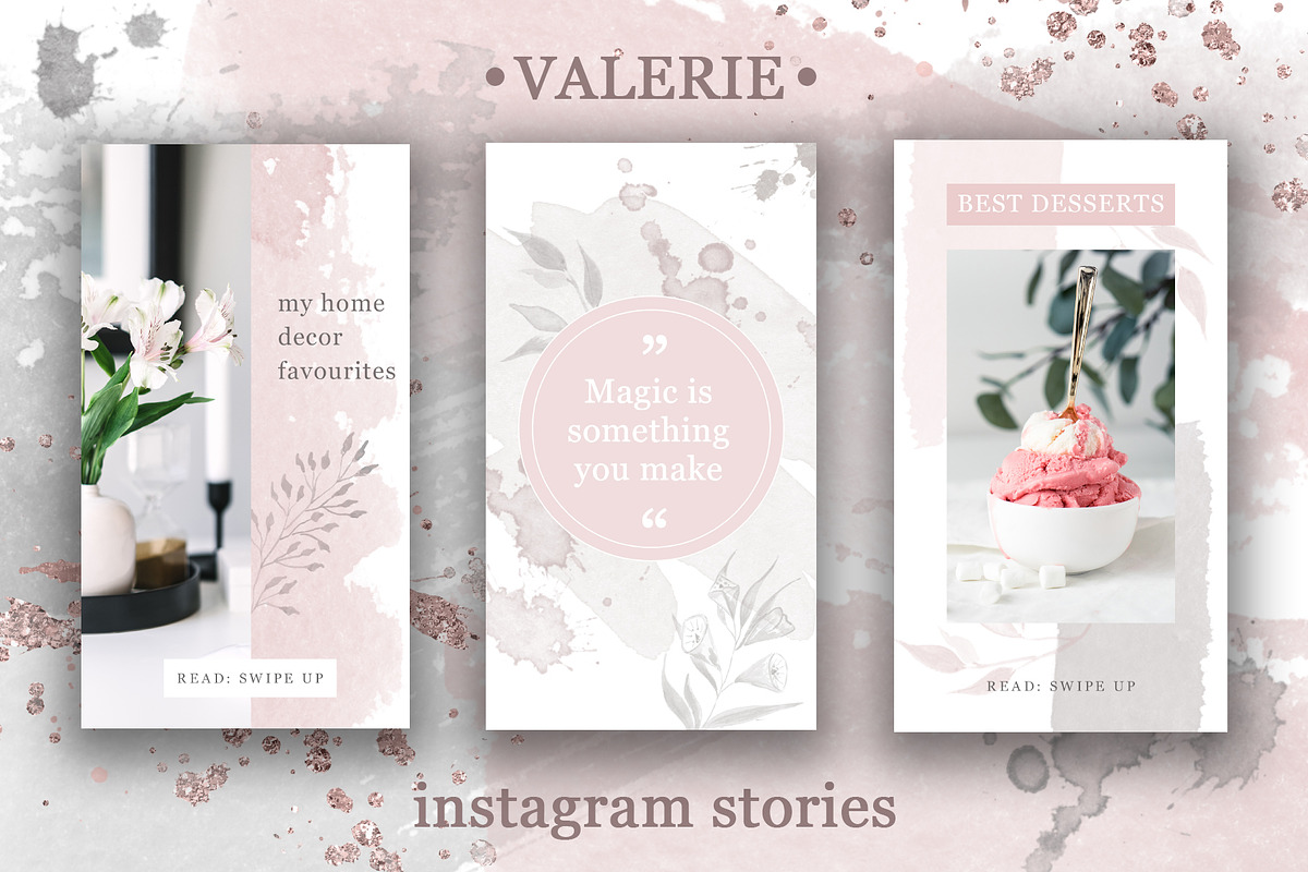 Animated Stories Valerie, a Social Media Template by Bang Bang Bureau (Photo 2 of 10)