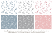 Ballet Toile de Jouy Pattern, a Background Graphic by Hughes Studio (Thumbnail 2 of 7)