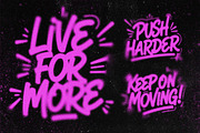 Graffiti Quotes + Bonus Effect, an Object Graphic by Design Squad (Thumbnail 4 of 6)