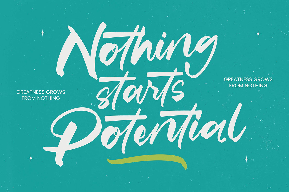 Satiate Ration Bold Brush Font, a Script Font by stylishtype.co (Photo 12 of 20)
