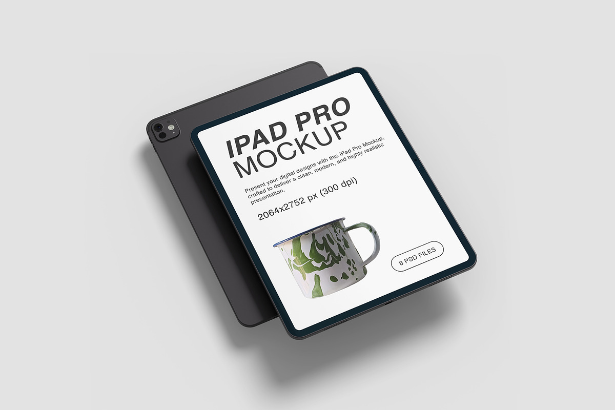 High Quality iPad Pro Mockup, an iPad Mockup by graphiccrew (Photo 7 of 10)