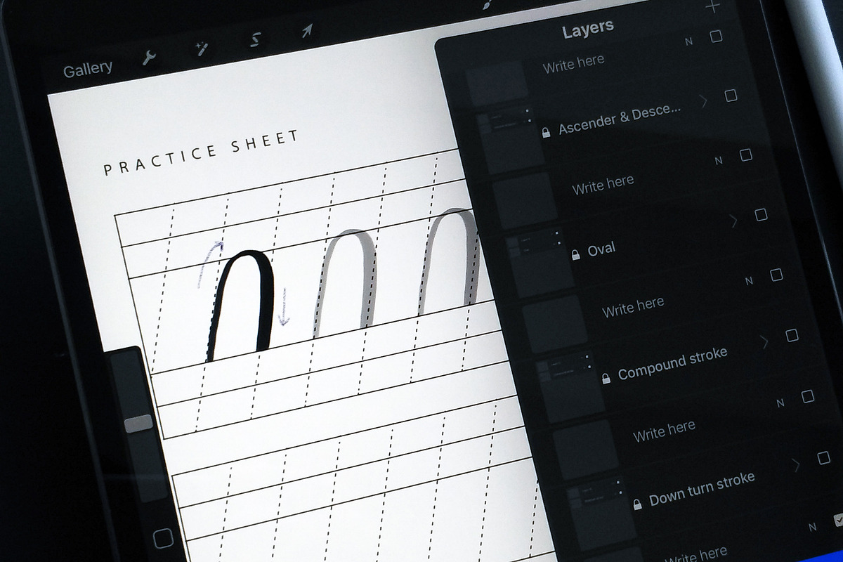 Procreate Texture Brushes preview 4