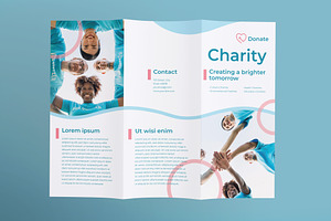 Charity Brochure Trifold