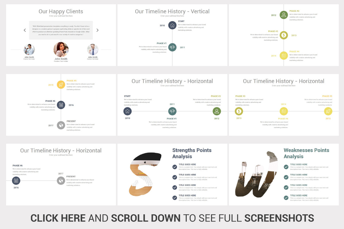 Minimal PowerPoint Template, a Presentation Template by SlideSalad