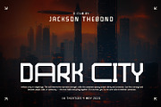 Thebond - Futuristic Display, a Font by Hasbi Creative (Thumbnail 3 of 8)