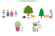 Botanical Garden Map, a Decorative Illustration by AnkaDrozd (Thumbnail 10 of 11)