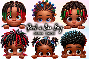 Peek a Boo Boy Sublimation Clipart, a Work Illustration by Dream Creation (Thumbnail 1 of 5)