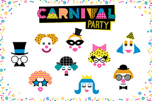 Hello Carnival! Vector Collection.