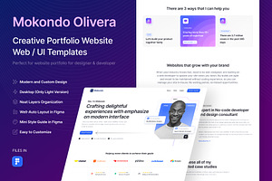 Mokondo A Creative Portfolio Website