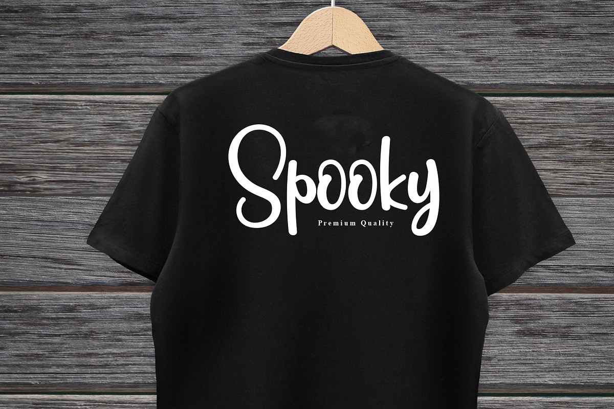 Halloween School | Script Font, a Handwritten Font by Scratchones (Photo 3 of 8)